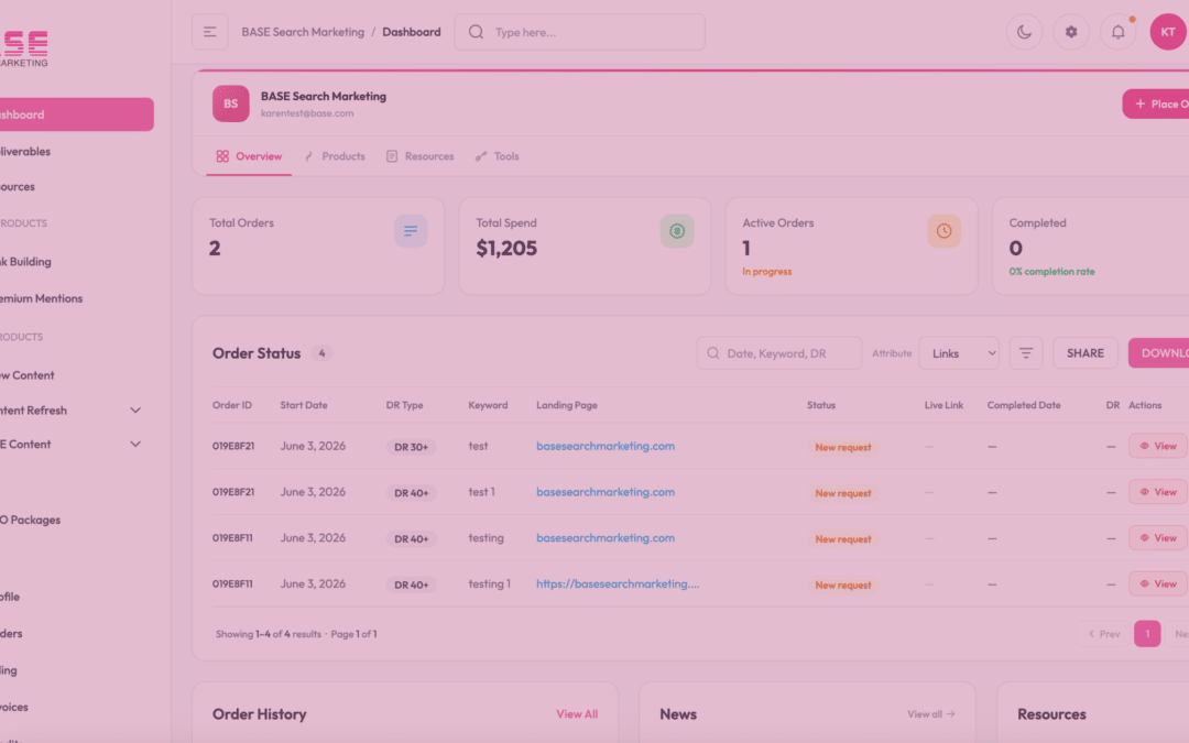 The BASE Client Portal Got a Major Upgrade
